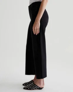 Adriano Goldschmied Jeans Saige Wide Leg Cropped Jeans Glasgow