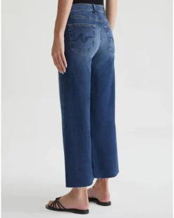 AG Jeans Saige Wide Leg Crop Jeans Enigma