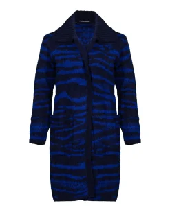 Animal Print Long Cardigan