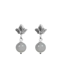 Bloodline Design Floret Gemstone Drop Earrings