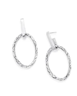 Bloodline Design Large Modern Vintage Earrings