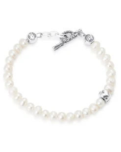 Bloodline Design Petite Pearl Trilogy Bracelet