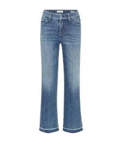 Cambio Francesca Denim Raw Hem Detail Jeans