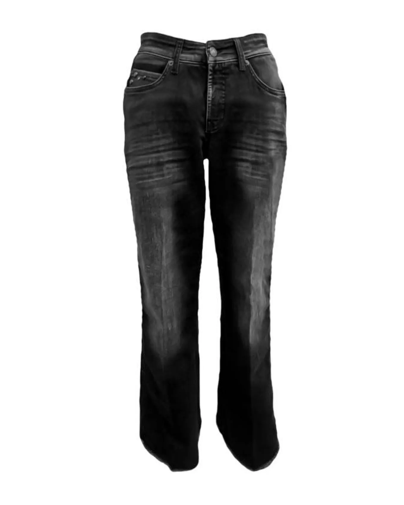 Cambio Francesca Stud Pocket Detail Jeans