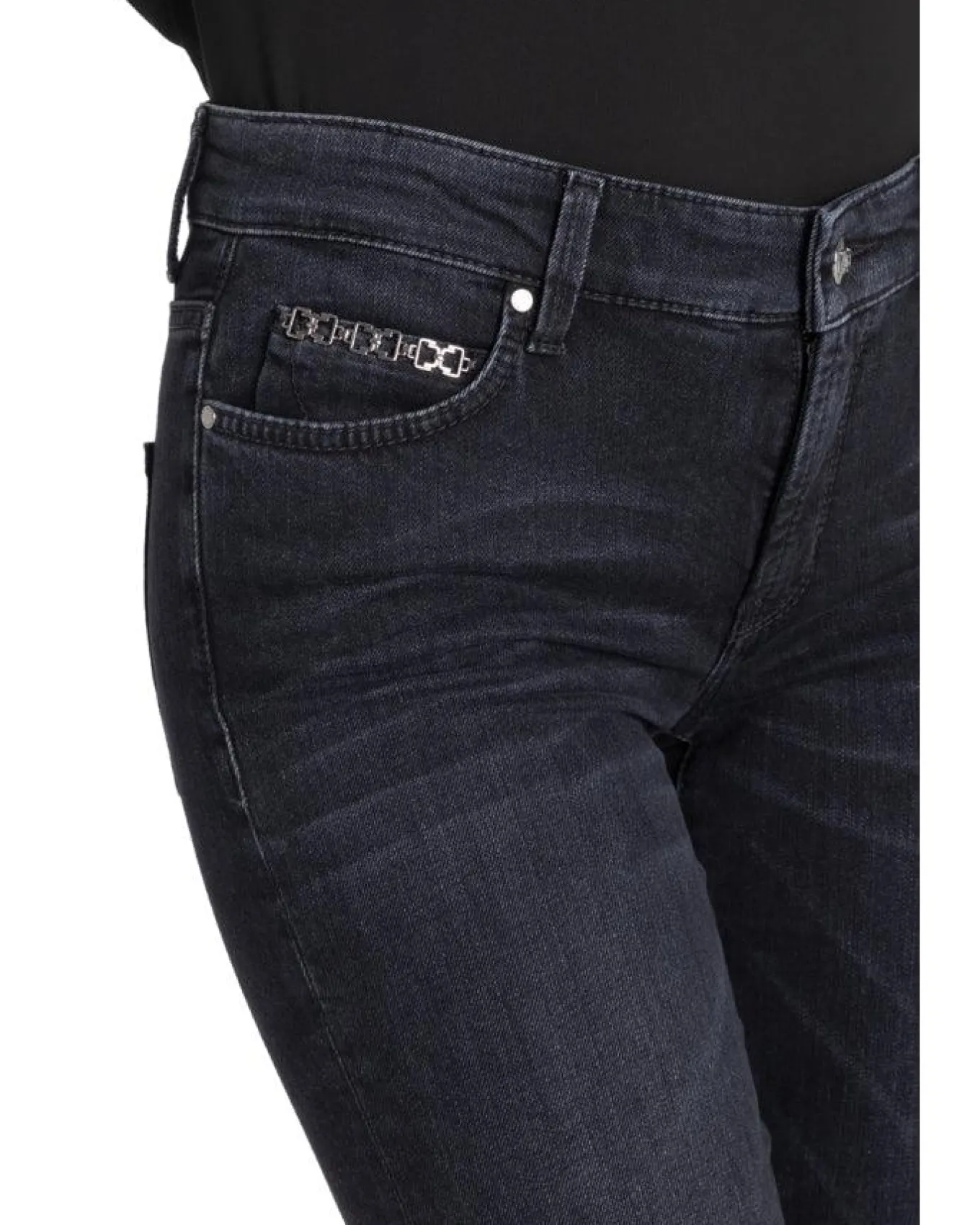 Cambio Paris Flare Modern Dark Jeans