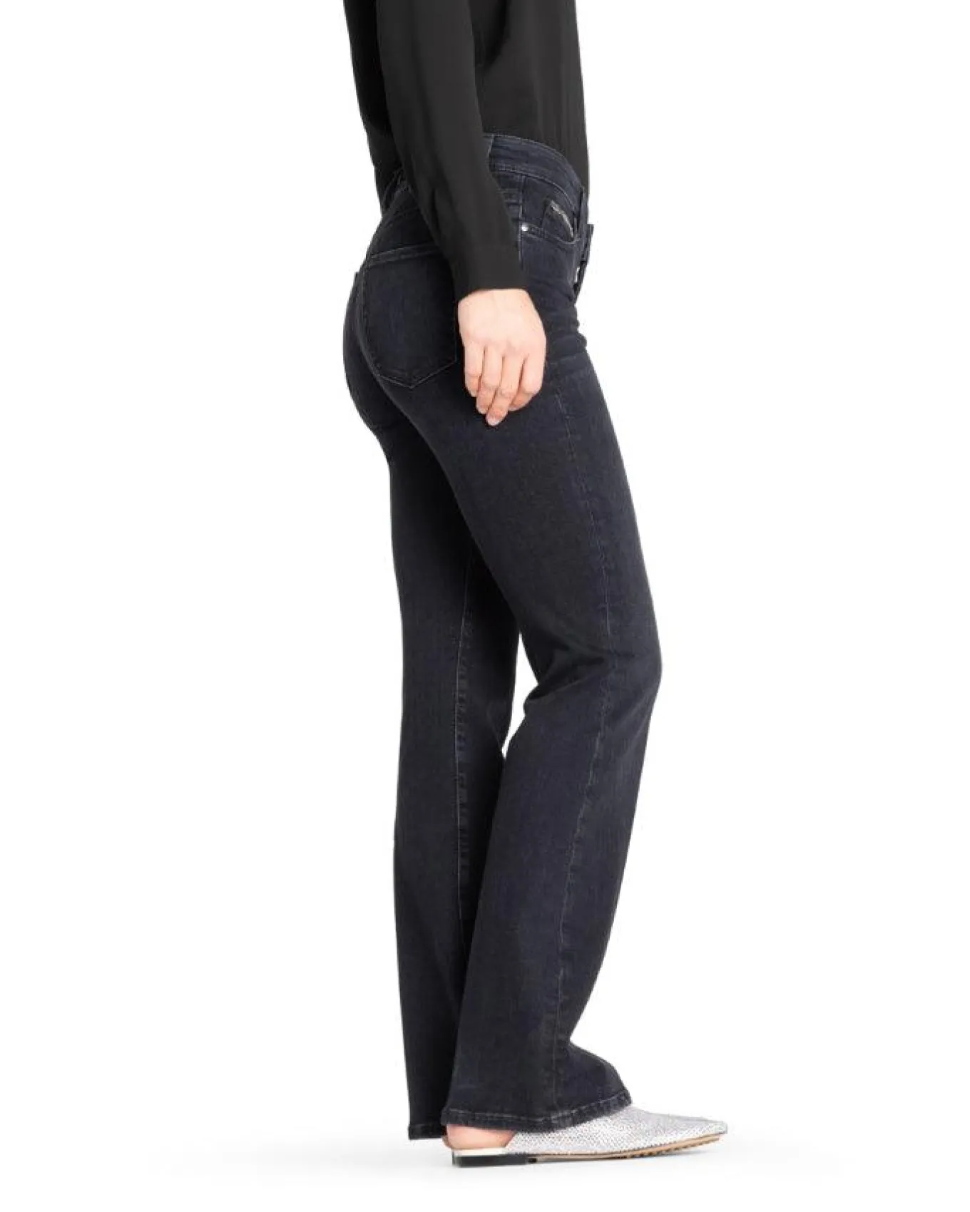 Cambio Paris Flare Modern Dark Jeans