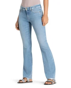 Cambio Paris Flare Summer Fringe Jeans