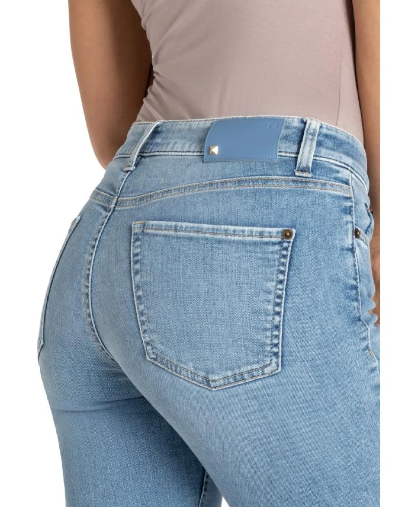 Cambio Paris Flare Summer Fringe Jeans