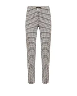 Cambio Ros Micro Check Ankle Pant