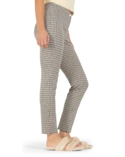 Cambio Ros Micro Check Ankle Pant