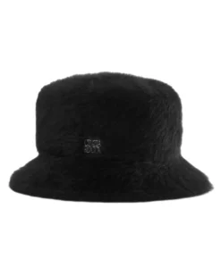 Cinzia Rocca Fur Effect Wool Fisherman Hat