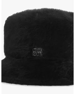 Cinzia Rocca Fur Effect Wool Fisherman Hat