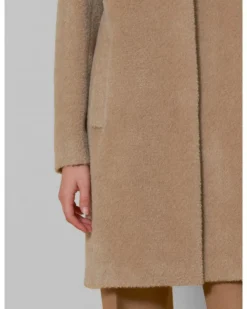 Cinzia Rocca Mid Length Wool Alpaca Coat