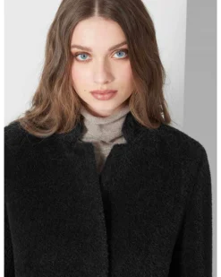 Cinzia Rocca Mid Length Wool Alpaca Coat