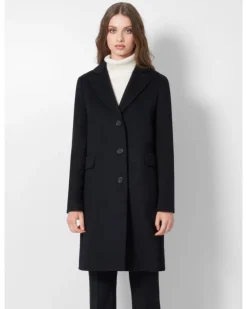 Cinzia Rocca Wool Knee Length Coat