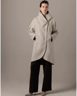 Cora Alpaca Cocoon Coat