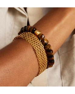 Dean Davidson Nomad Beaded Tiger's Eye Bracelet