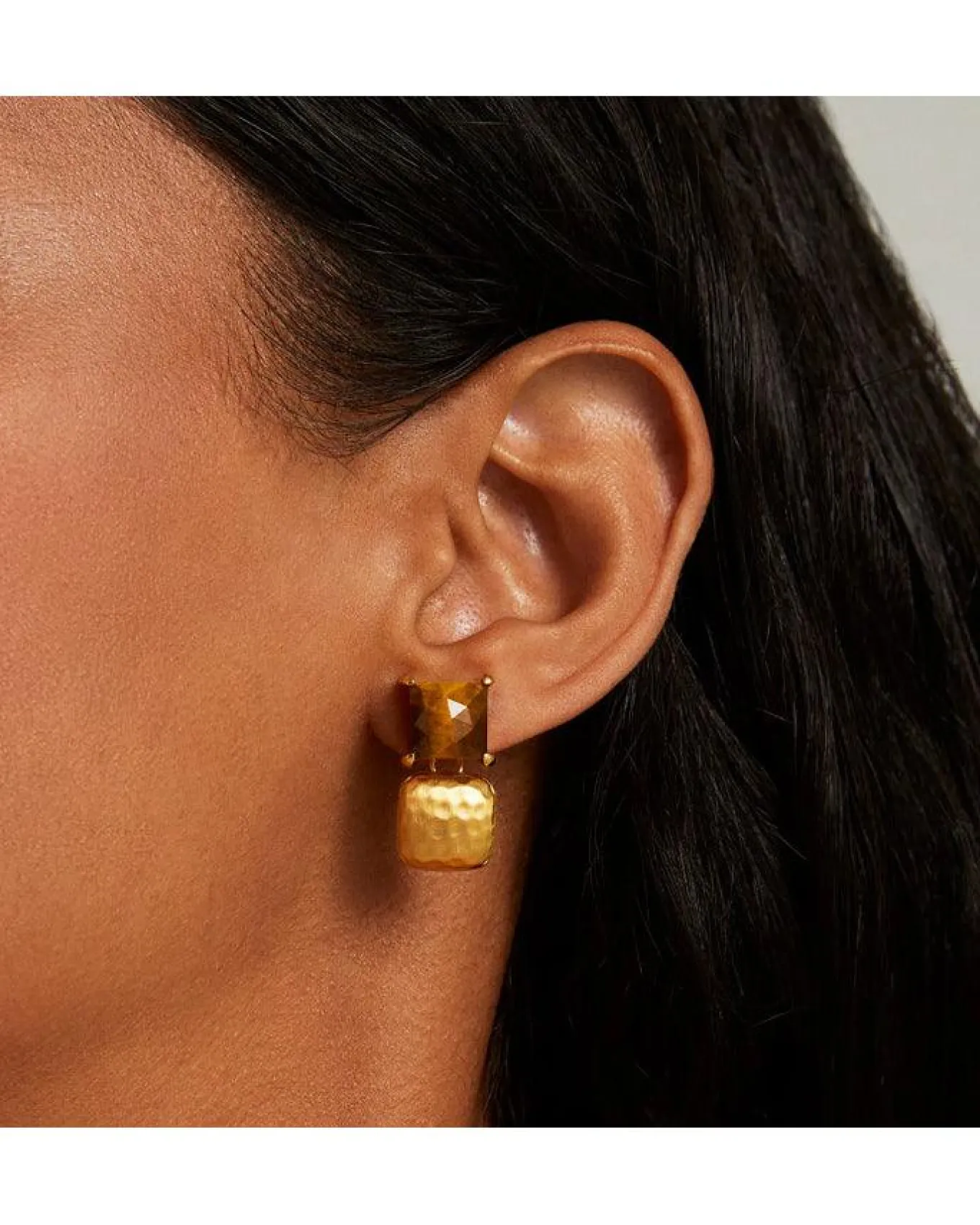 Dean Davidson Nomad Square Droplet Earrings