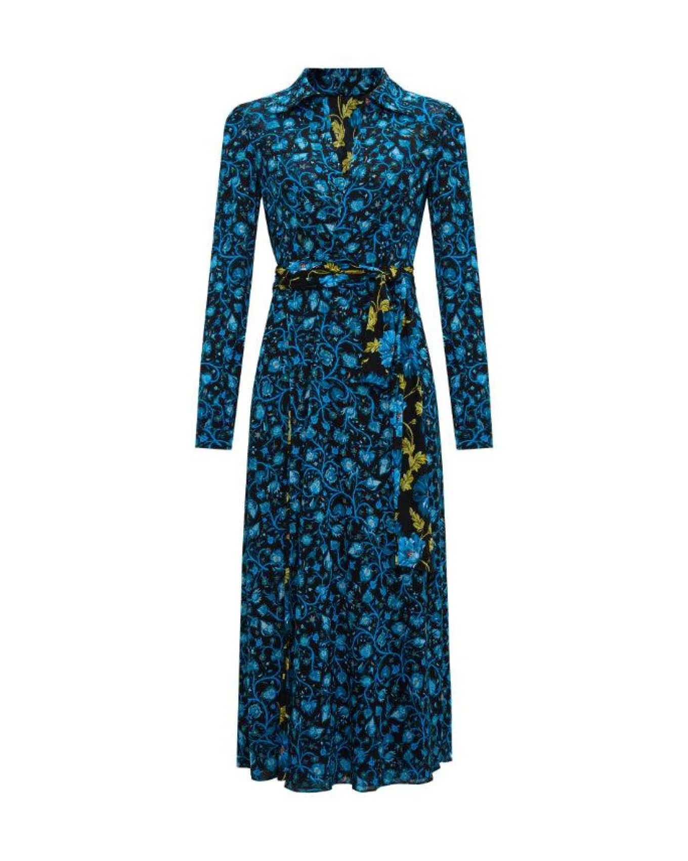 Diane Von Furstenberg Phoenix Reversible Mesh Wrap Dress