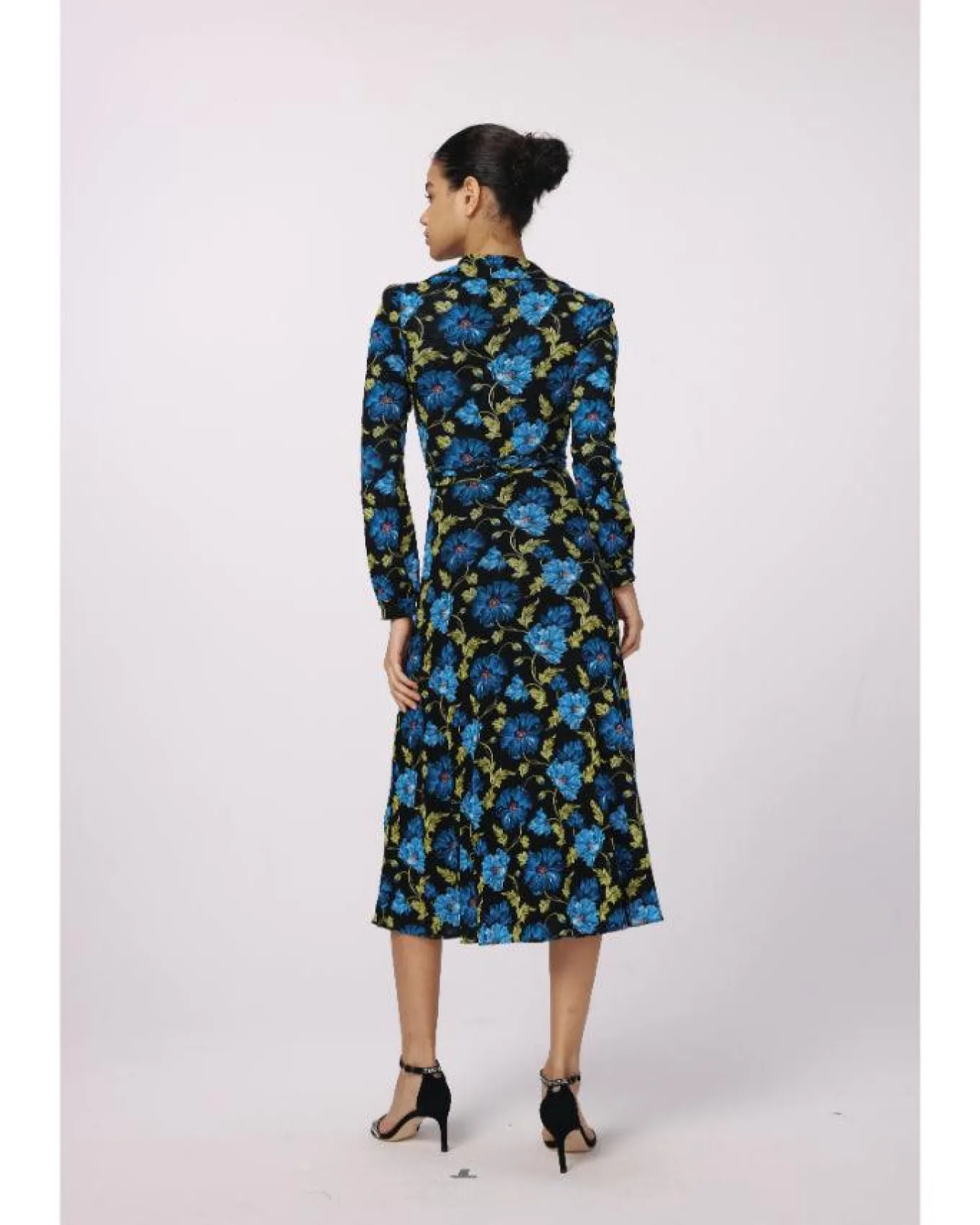 Diane Von Furstenberg Phoenix Reversible Mesh Wrap Dress