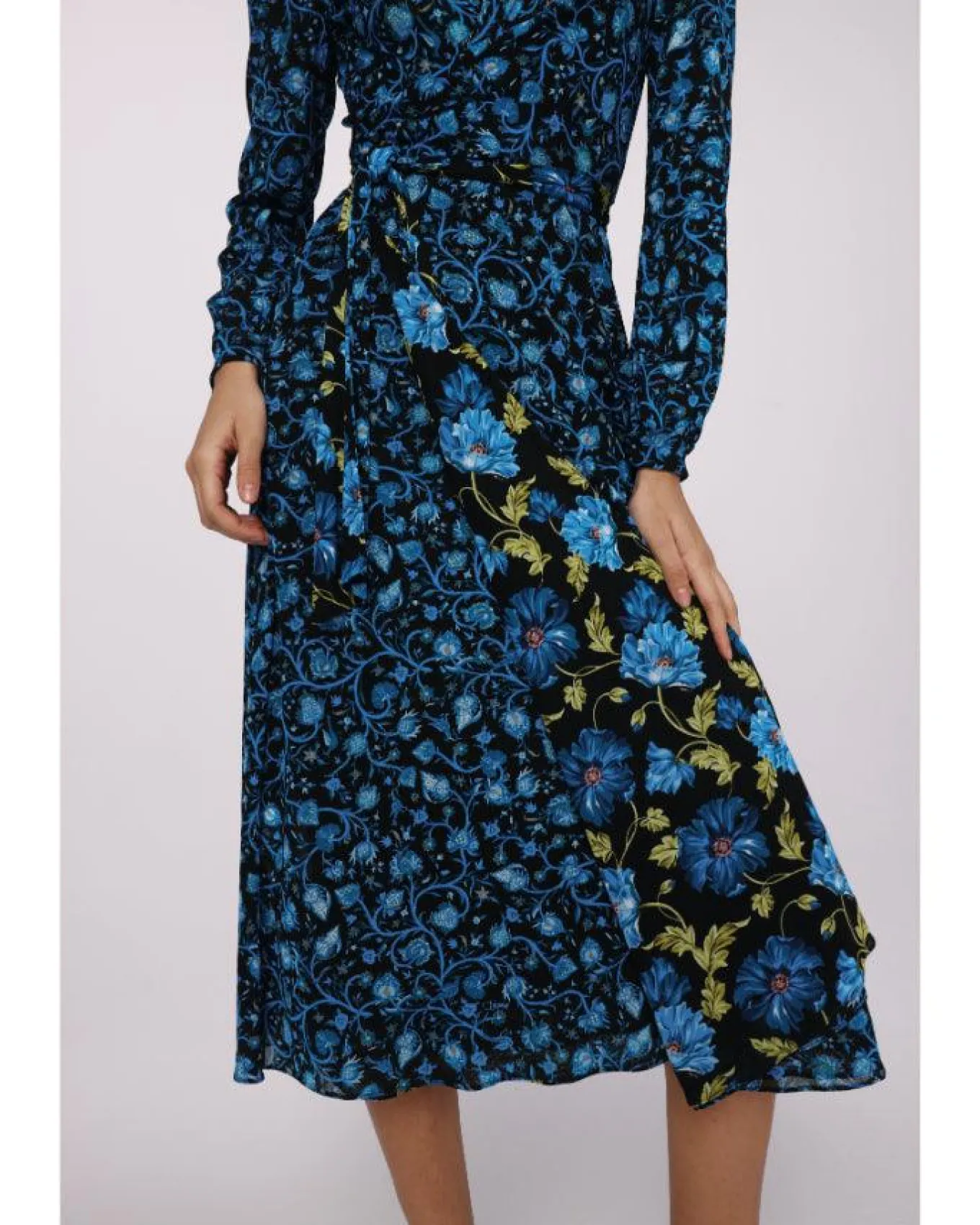 Diane Von Furstenberg Phoenix Reversible Mesh Wrap Dress