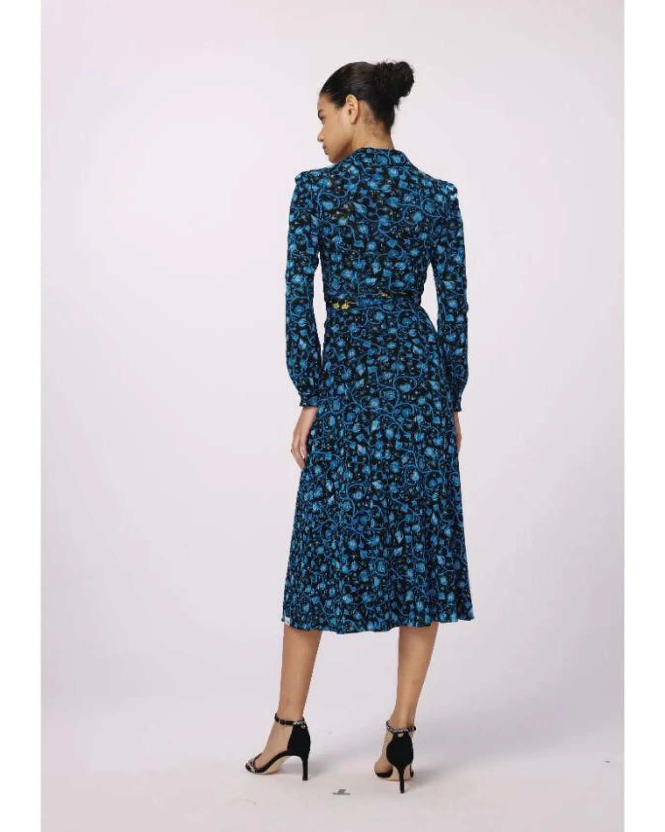 Diane Von Furstenberg Phoenix Reversible Mesh Wrap Dress