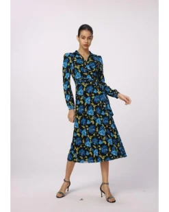 Diane Von Furstenberg Phoenix Reversible Mesh Wrap Dress