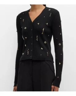 Dorothee Schumacher Embellished Merino Twinset