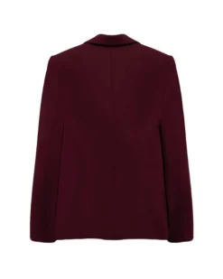 Dorothee Schumacher Emotional Essence Jacket Dark Burgundy
