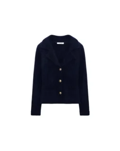 Dorothee Schumacher Fluffy Statements Knit Blazer Style Cardigan