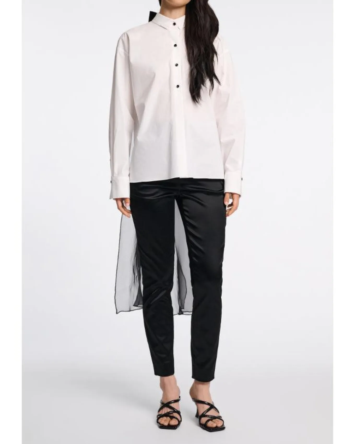 Dorothee Schumacher Poplin Power Bow Blouse