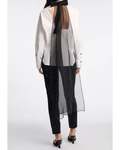 Dorothee Schumacher Poplin Power Bow Blouse