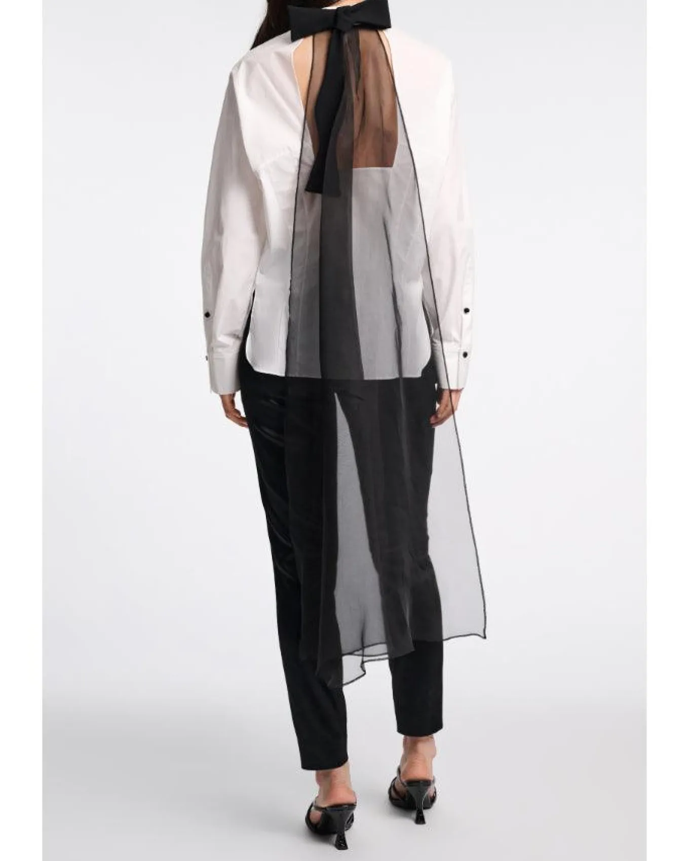 Dorothee Schumacher Poplin Power Bow Blouse
