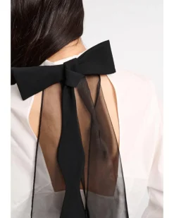 Dorothee Schumacher Poplin Power Bow Blouse