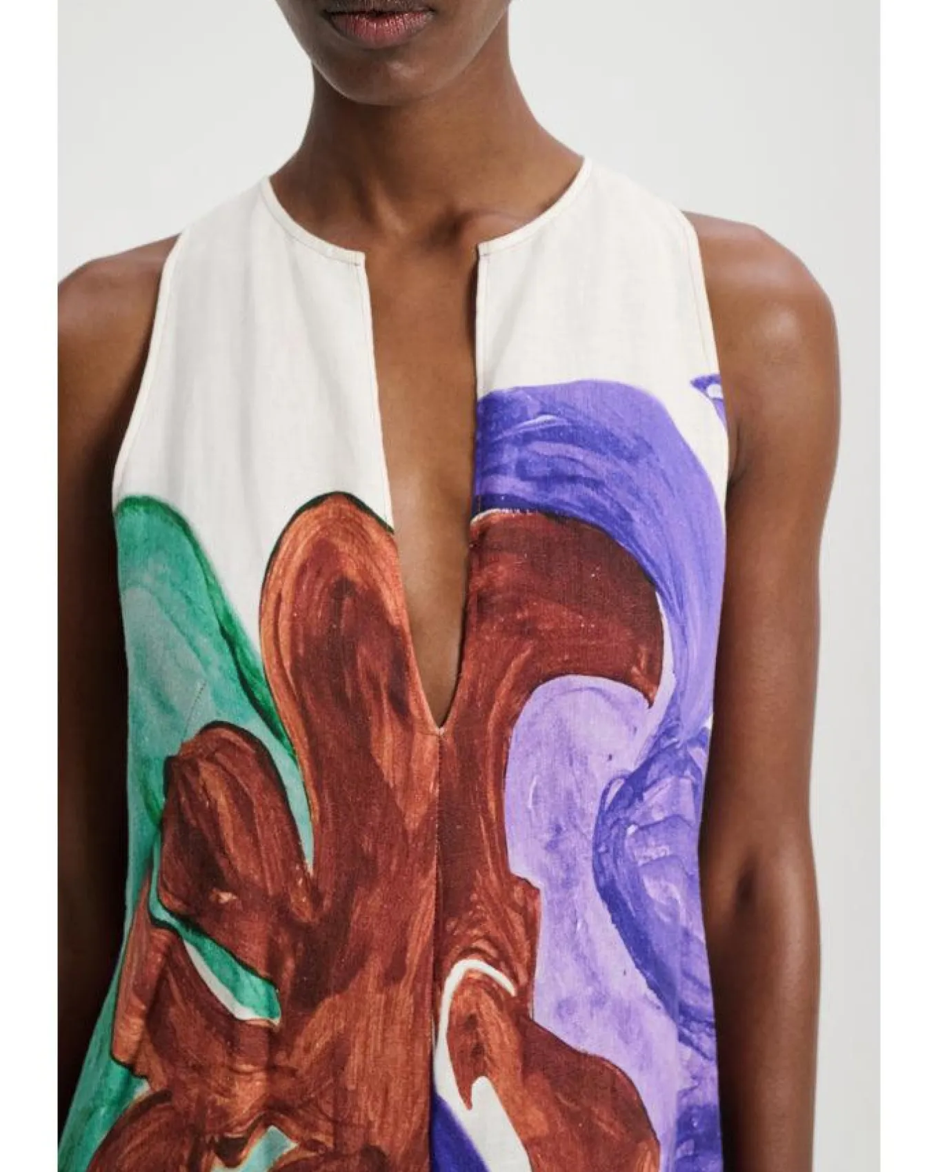 Dorothee Schumacher Rainbow Flames Dress