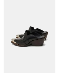 Dorothee Schumacher Western Coolness Mule Cow Sandal