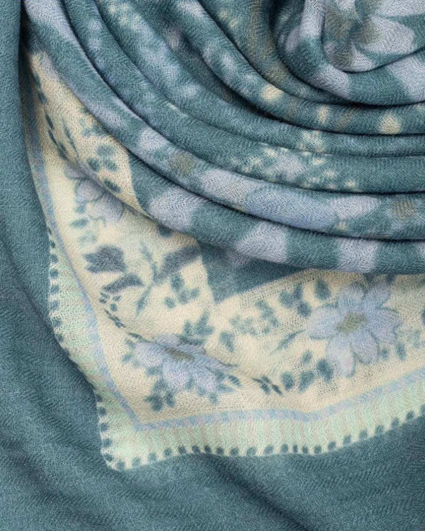 Echo Vintage Floral Charm Square Scarf