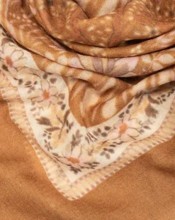 Echo Vintage Floral Charm Square Scarf