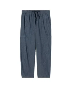 Eileen Fisher Cotton Lantern Cargo Pant