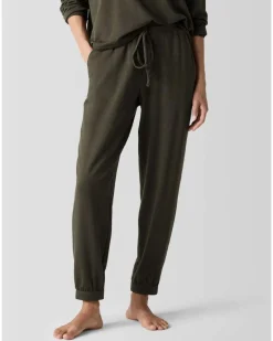 Eileen Fisher Cozy Ankle Track Pant