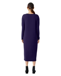 Eileen Fisher Jewel Neck Long Dress