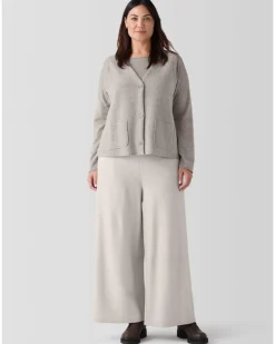 Eileen Fisher Lightweight Boiled Wool Vest