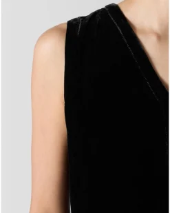 Eileen Fisher Velvet V-Neck Vest