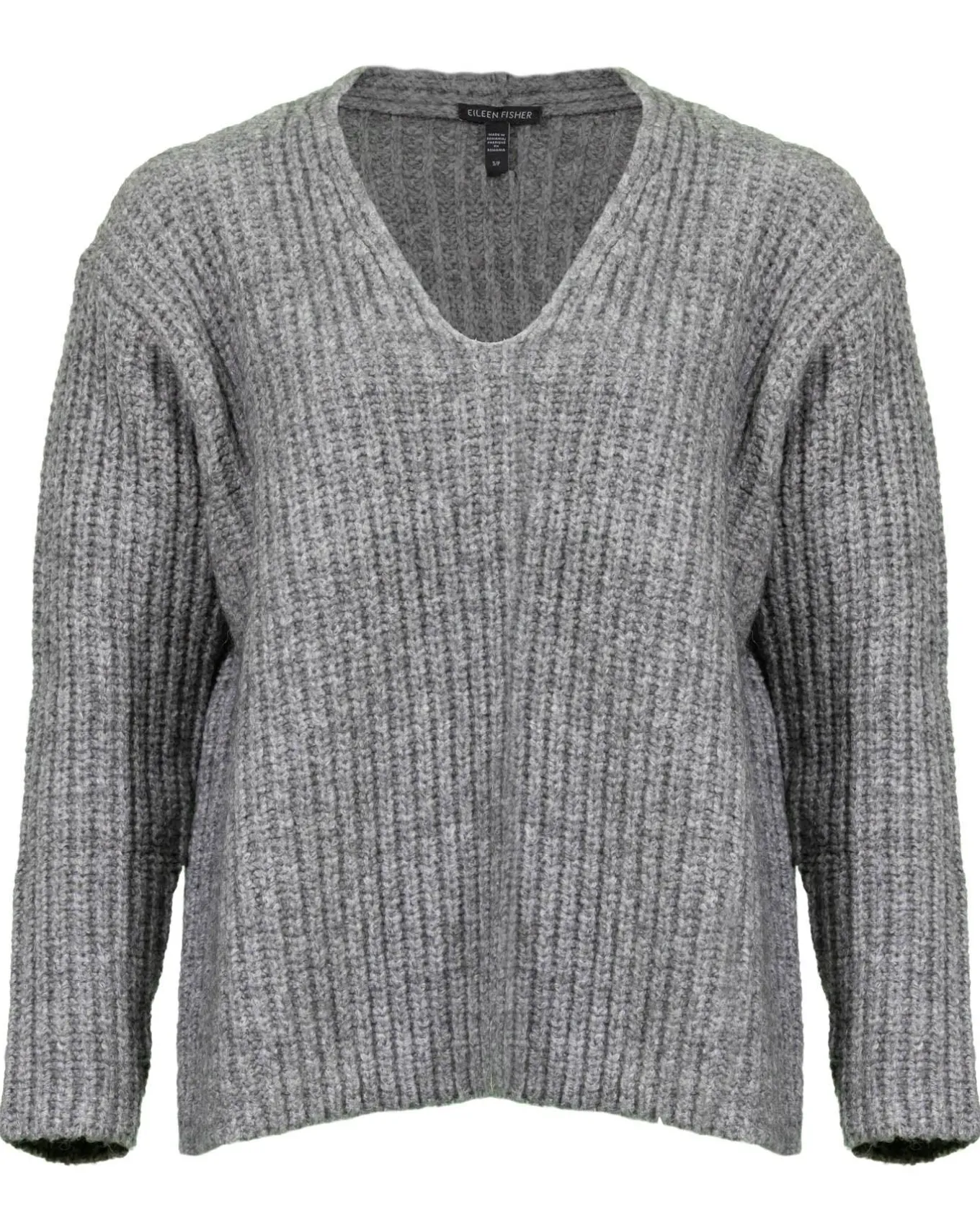Eileen Fisher Wool Blend Loft Box Top