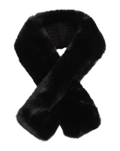 Faux Fur Pull Through Scarf