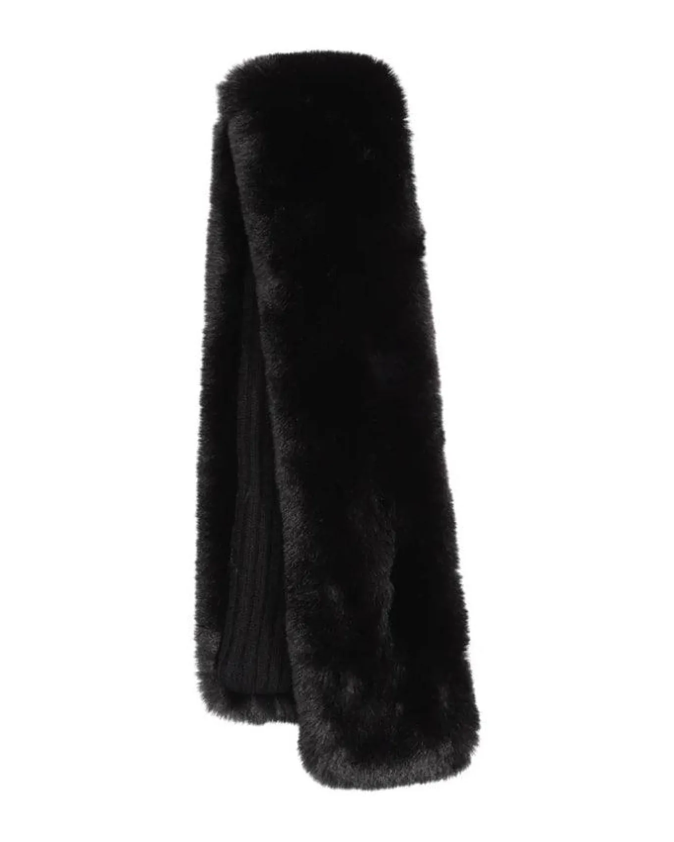 Faux Fur Pull Through Scarf