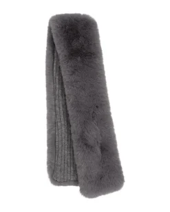 Faux Fur Pull Through Scarf