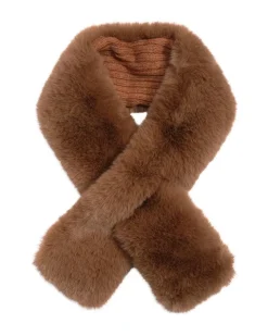 Faux Fur Pull Through Scarf