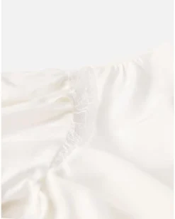 Frame Lace Shoulder Inset Blouse