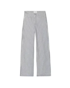 Frame Tailored Nautical Striped Trouser